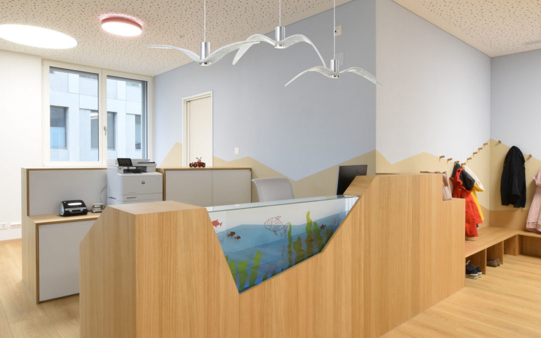 Innenausbau Kinderarztpraxis Oberuzwil