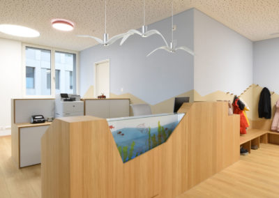 Innenausbau Kinderarztpraxis Oberuzwil