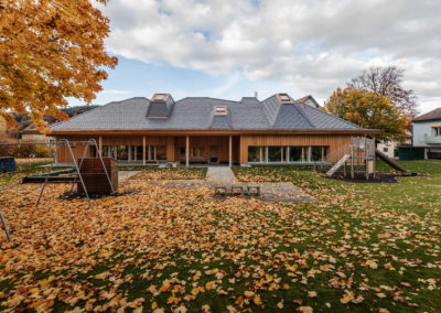 Kindergarten Oberuzwil, Schreinerei Egli AG, Niederstetten