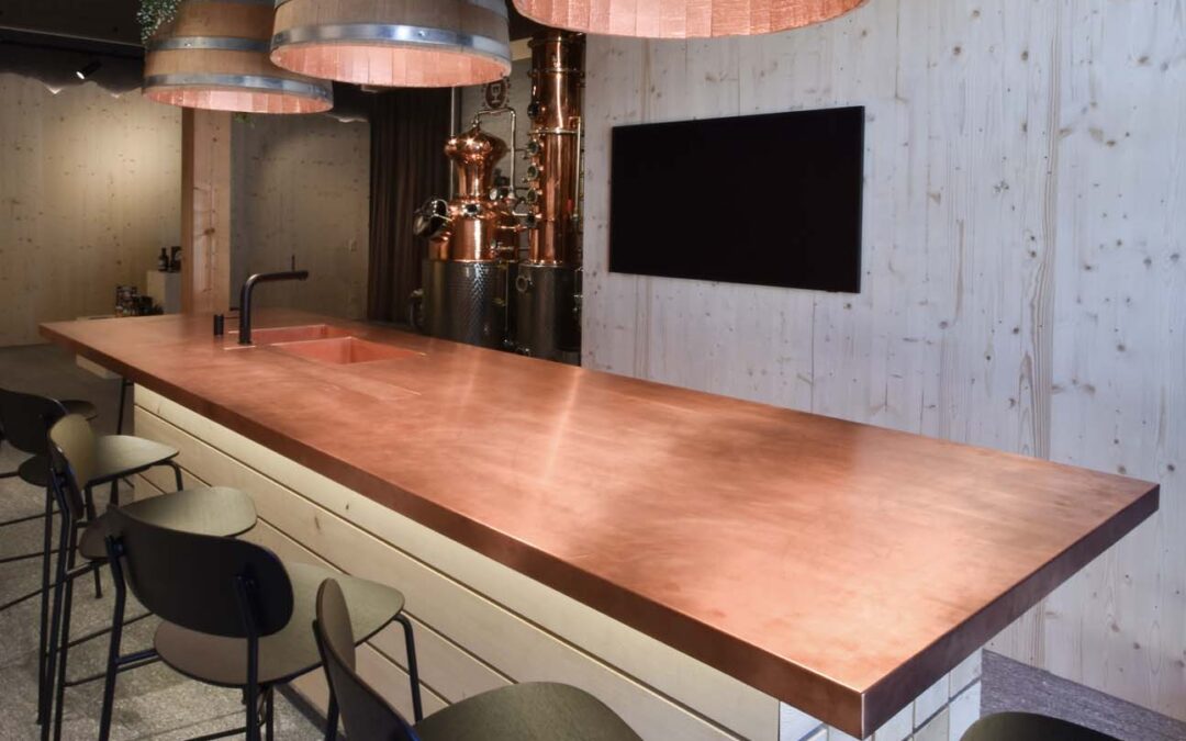 Ausbau Showroom Toggenburg Distillery
