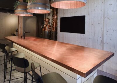 Ausbau Showroom Toggenburg Distillery